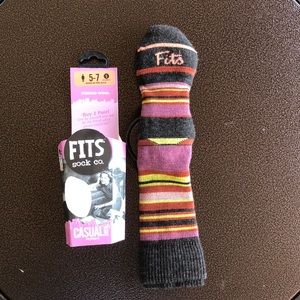 Fits Sock Co. Casual Crew Sock Small size 5-7